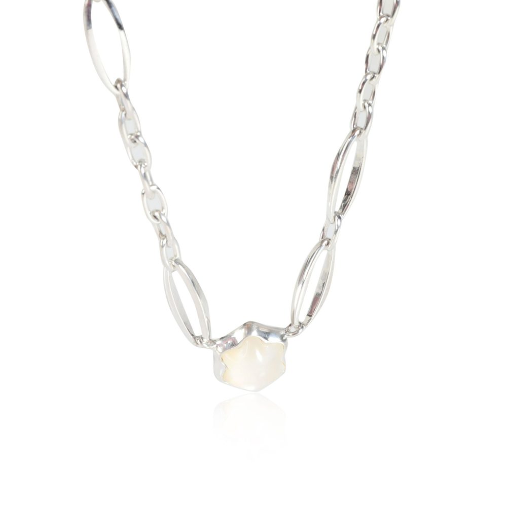 Montblanc Star Signet Necklace in Sterling Silver